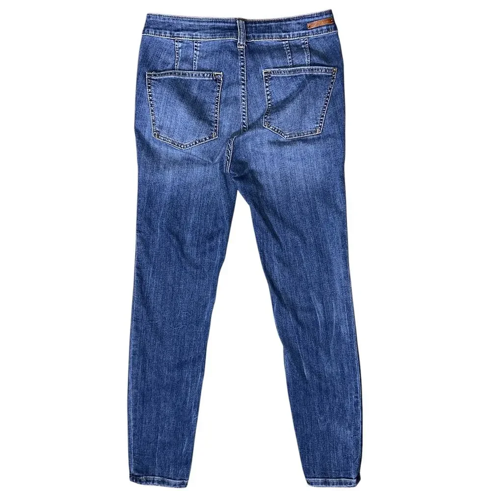 Anthropologie Pilcro and the Letterpress High-Rise Denim Leggings 28X27